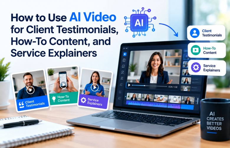 How to Use AI Video for Client Testimonials, How-To Content, and Service Explainers How to Use AI Video for Client Testimonials, How-To Content, and Service Explainers